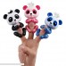 WowWee Fingerlings Glitter Panda Archie Blue Interactive Collectible Baby Pet Archie Blue B07BKG911G